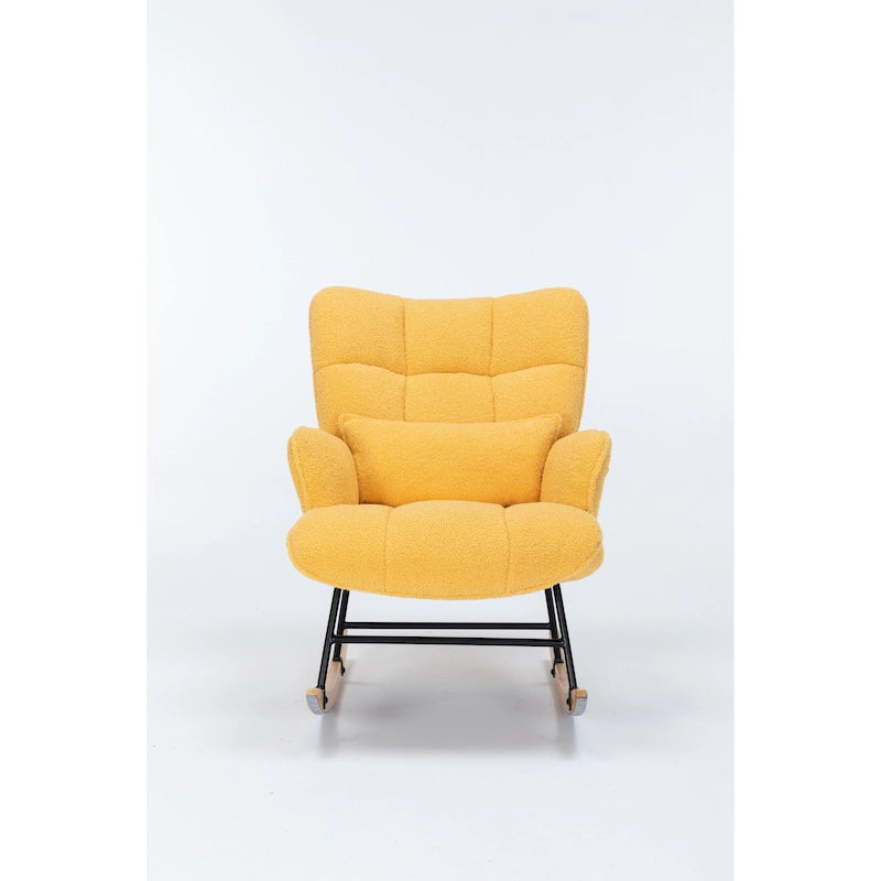 Fauteuil à bascule, fauteuil à oreilles, fauteuils à bascule modernes, fauteuil inclinable pour salon, chambre d'enfant, chambre à coucher