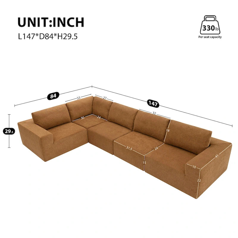 Table à manger rectangulaire, finition acajou, 8 places, 152,4 cm L x 86,36 cm l x 76,2 cm H