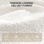 Canapé sectionnel modulaire en tissu 103 avec sièges profonds, canapé d'angle en L et chaise longue, aucun assemblage requis