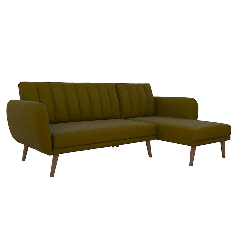 Canapé-lit futon sectionnel, convertible, canapé de salon moderne