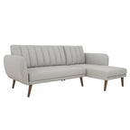 Canapé-lit futon sectionnel, convertible, canapé de salon moderne