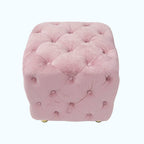 Repose-pieds moelleux, Chaise de coiffeuse, Pouf rembourré
