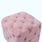 Repose-pieds moelleux, Chaise de coiffeuse, Pouf rembourré