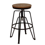 Tabouret réglable Aimes Wood and Metal 25-29 pouces