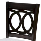 Ensemble de 2 tabourets de bar modernes et contemporains