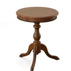 Table d'appoint ronde Accent, finition cuivre, table d'appoint de salon
