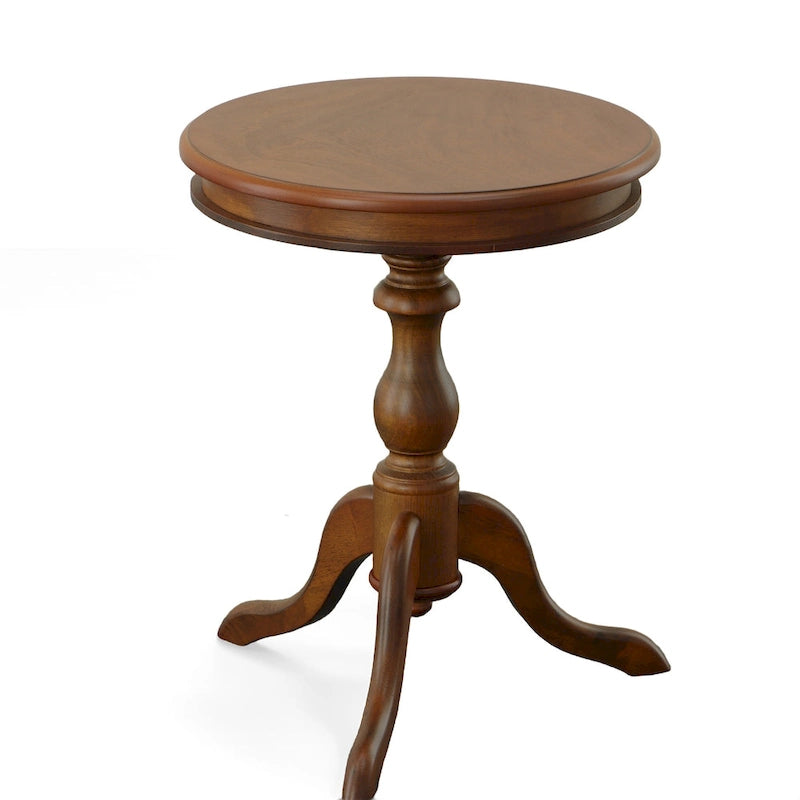 Table d'appoint ronde Accent, finition cuivre, table d'appoint de salon