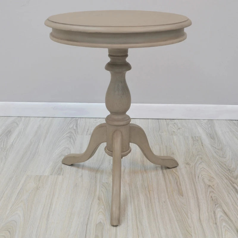 Table d'appoint ronde Accent, finition cuivre, table d'appoint de salon