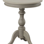 Table d'appoint ronde Accent, finition cuivre, table d'appoint de salon