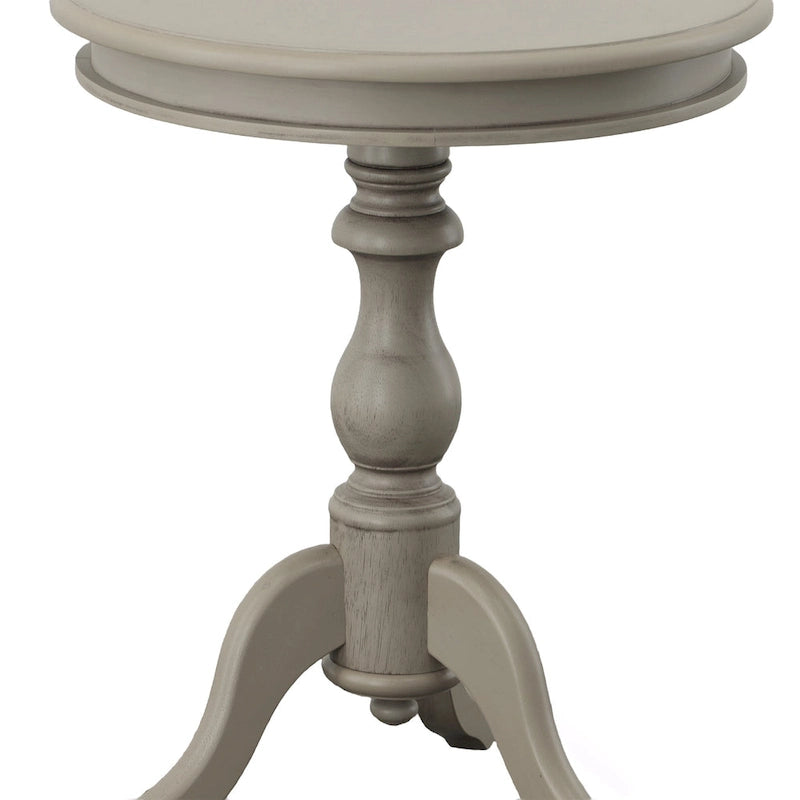 Table d'appoint ronde Accent, finition cuivre, table d'appoint de salon