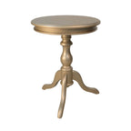 Table d'appoint ronde Accent, finition cuivre, table d'appoint de salon