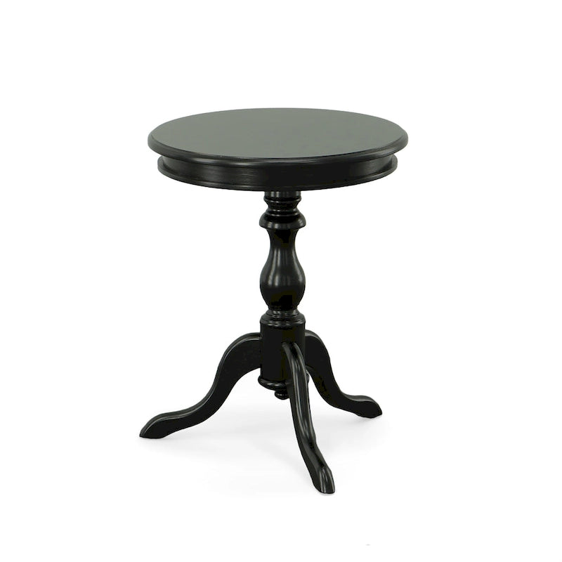 Table d'appoint ronde Accent, finition cuivre, table d'appoint de salon