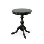 Table d'appoint ronde Accent, finition cuivre, table d'appoint de salon