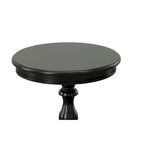 Table d'appoint ronde Accent, finition cuivre, table d'appoint de salon