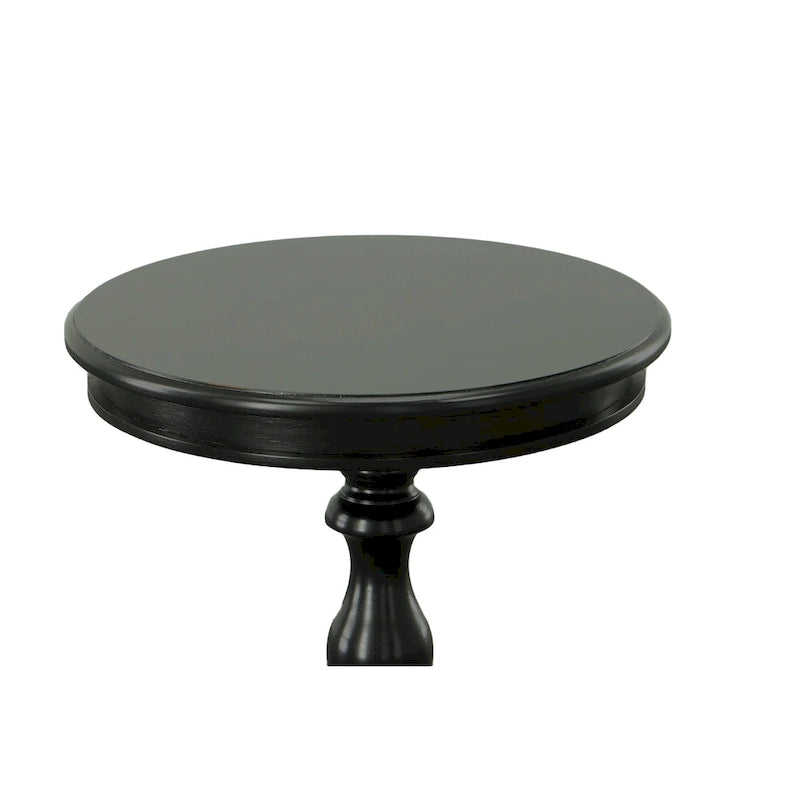 Table d'appoint ronde Accent, finition cuivre, table d'appoint de salon