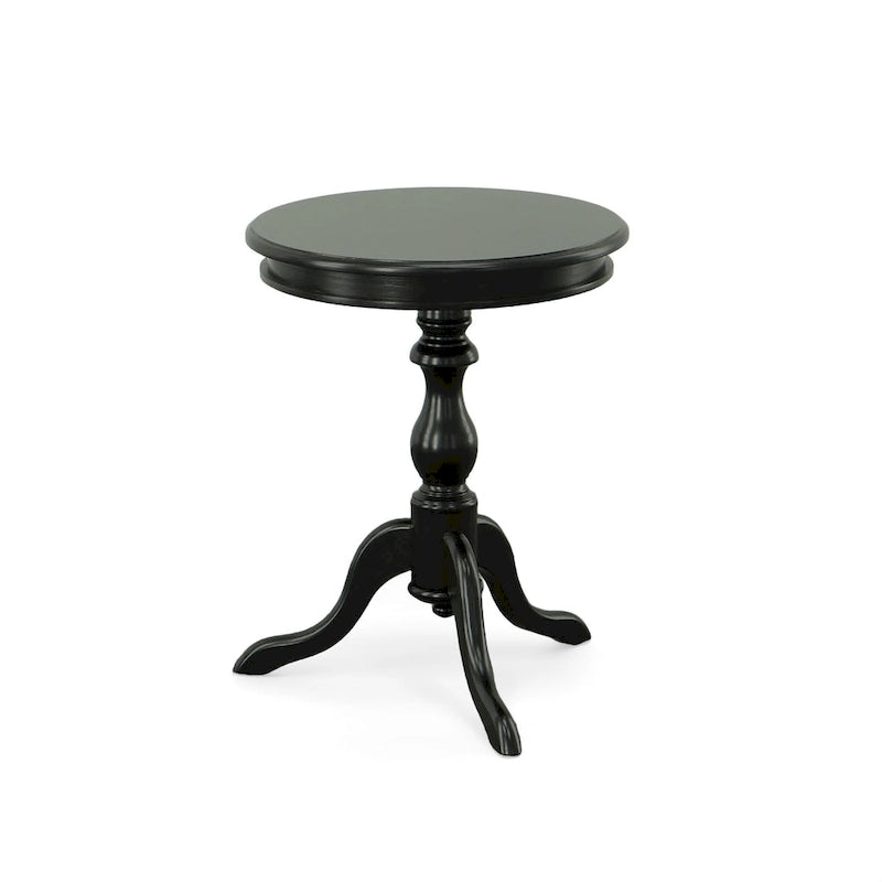Table d'appoint ronde Accent, finition cuivre, table d'appoint de salon