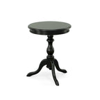 Table d'appoint ronde Accent, finition cuivre, table d'appoint de salon