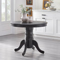 Table à manger rectangulaire en bois massif, style Lancaster, finition naturelle