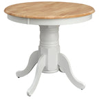 Table à manger rectangulaire en bois massif, style Lancaster, finition naturelle