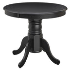 Table à manger rectangulaire en bois massif, style Lancaster, finition naturelle