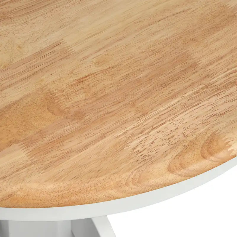 Table à manger rectangulaire en bois massif, style Lancaster, finition naturelle