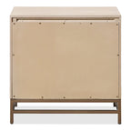 Ensemble de chambre 3 pièces en bois massif, finition chêne, lit plateforme + 2 tables de chevet, 1000 lb