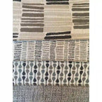 Canapé d'angle d'extérieur 3 places | Tissu polyester gris clair | Coussins en mousse | 8 oreillers | 284 cm