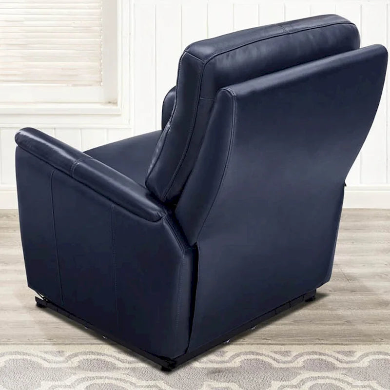 Fauteuil inclinable zéro gravité avec appuie-tête électrique | Cuir pleine fleur | Mousse à mémoire de forme | Port USB
