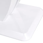 Table de bar rectangulaire moderne simple blanc brillant 120 x 46 x 75 cm pour salon, chambre, chevet, entrée