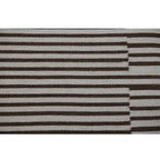 Table basse ottomane rembourrée en Kilim de laine