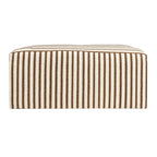 Table basse ottomane rembourrée en Kilim de laine