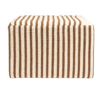 Table basse ottomane rembourrée en Kilim de laine