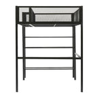 Lit superposé simple en métal avec étagères à 4 niveaux | Capacité de 159 kg | 4 couleurs | Pour enfants et adolescents