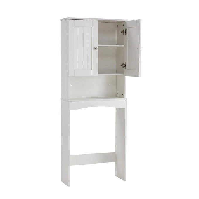 Étagère de salle de bain au-dessus des toilettes, meuble de rangement de salle de bain peu encombrant
