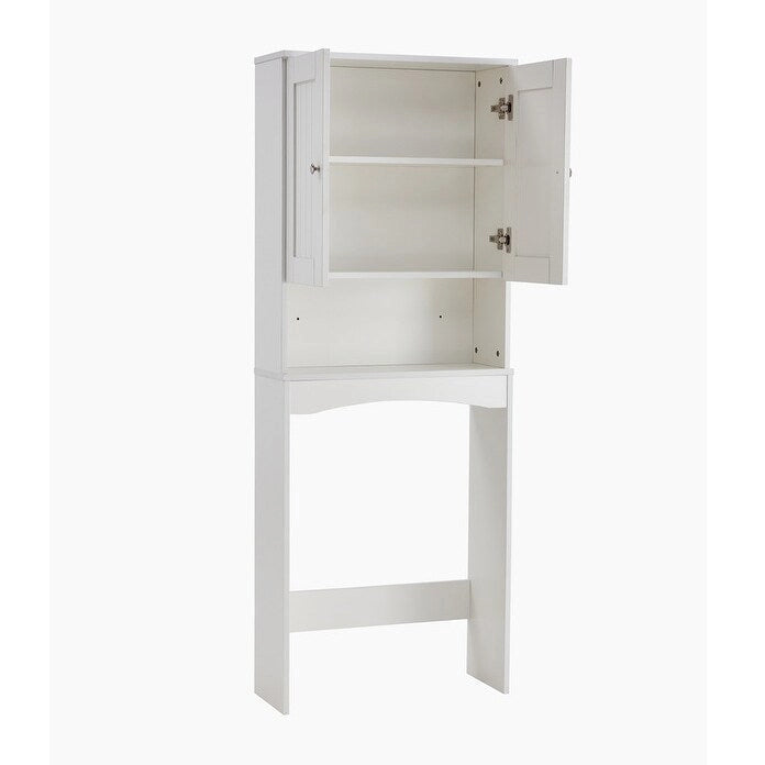 Étagère de salle de bain au-dessus des toilettes, meuble de rangement de salle de bain peu encombrant
