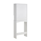 Étagère de salle de bain au-dessus des toilettes, meuble de rangement de salle de bain peu encombrant