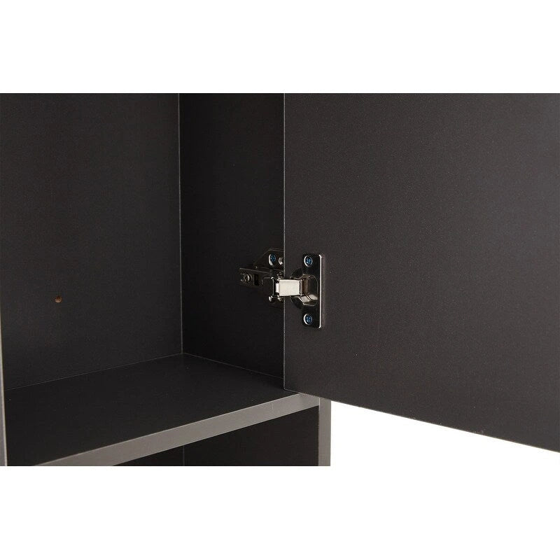 Étagère de salle de bain au-dessus des toilettes, meuble de rangement de salle de bain peu encombrant
