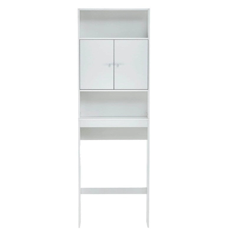 Étagère de salle de bain au-dessus des toilettes, meuble de rangement de salle de bain peu encombrant