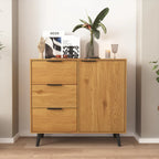 White Entryway Wall Mounted Coat Rack with 4 Dual Hooks Living Room Wooden Storage Shelf